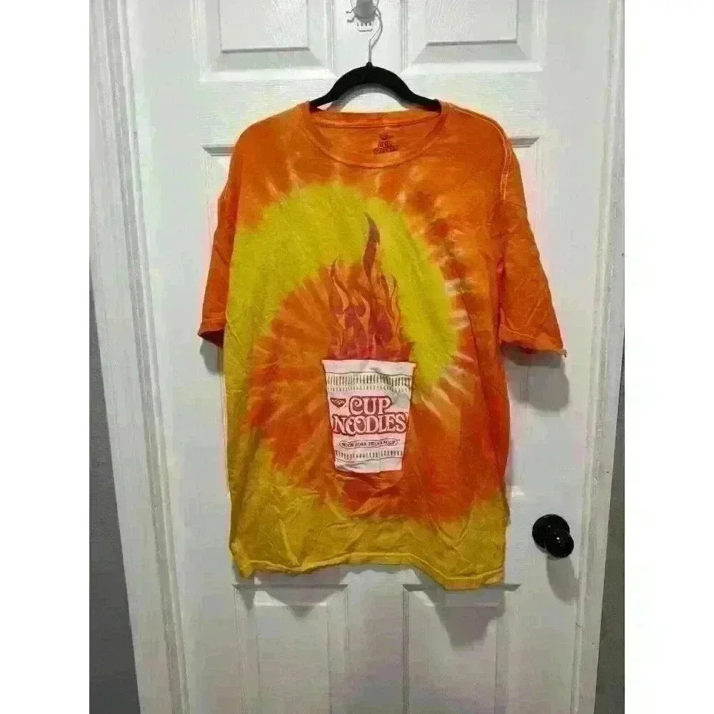 Nissin Cup of Noodles Much More‎ than Soup Promo Tie Dye XL